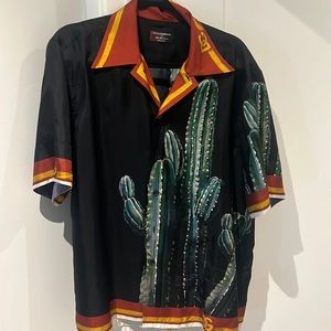 Dolce & Gabbana’s silk shirt